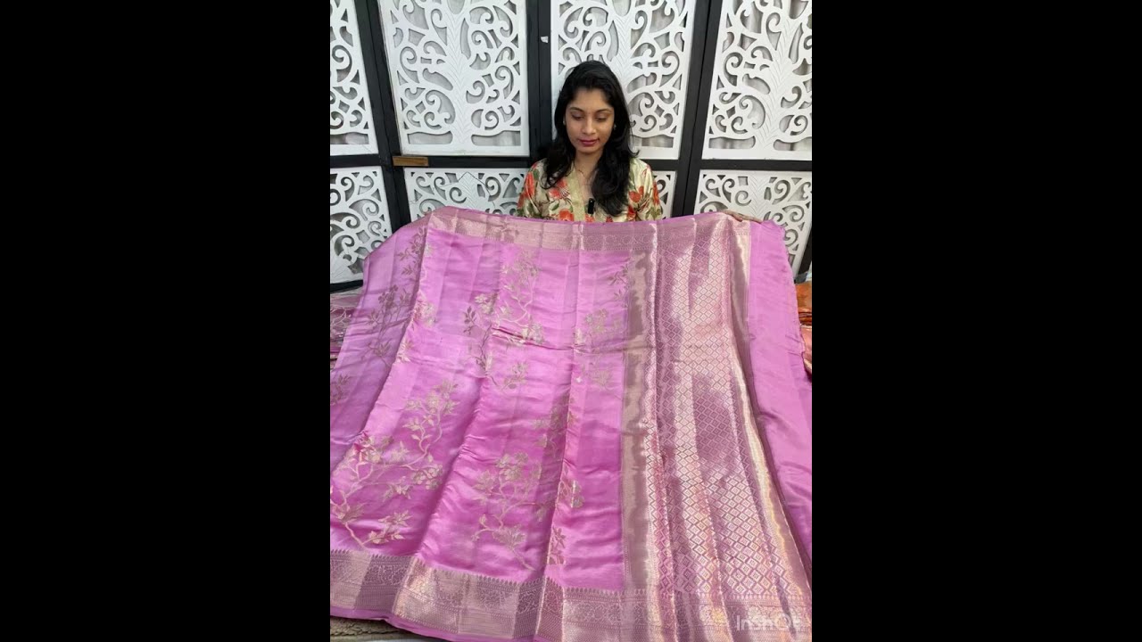 9000375730|| 🌷Exclusive collection pure Handlooms paper silk nice weaving desgin 