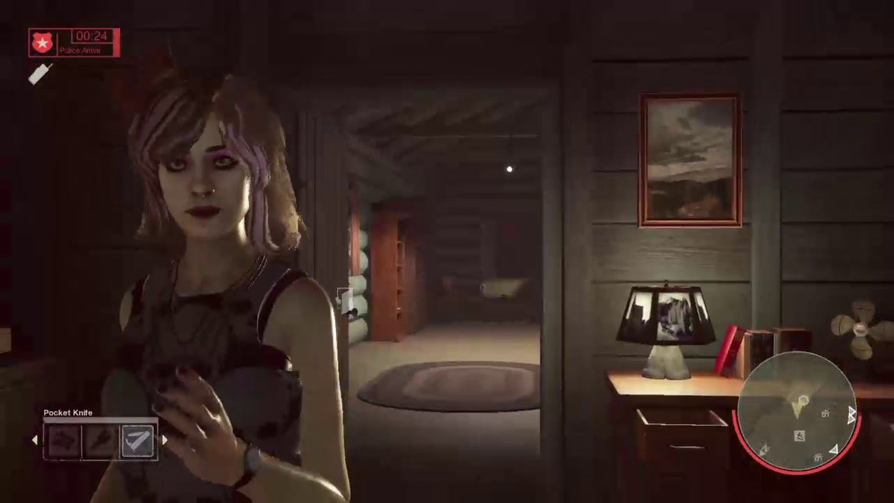 Friday the 13th the Game A.J. Mason Gameplay Escape to the Police Higgins Haven Map