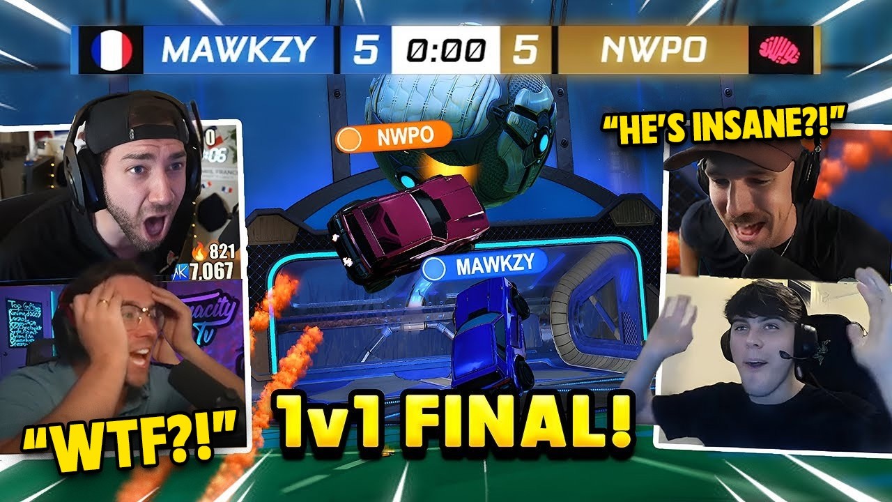 Streamers React To The BIGGEST 1v1 IN RLCS HISTORY! WORLD CHAMPIONSHIP 2025! $40K NWPO vs Mawkzy!
