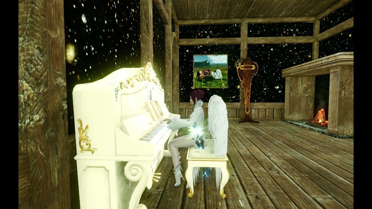 ArcheAge Unchained - silver forest played on piano by squirrelii