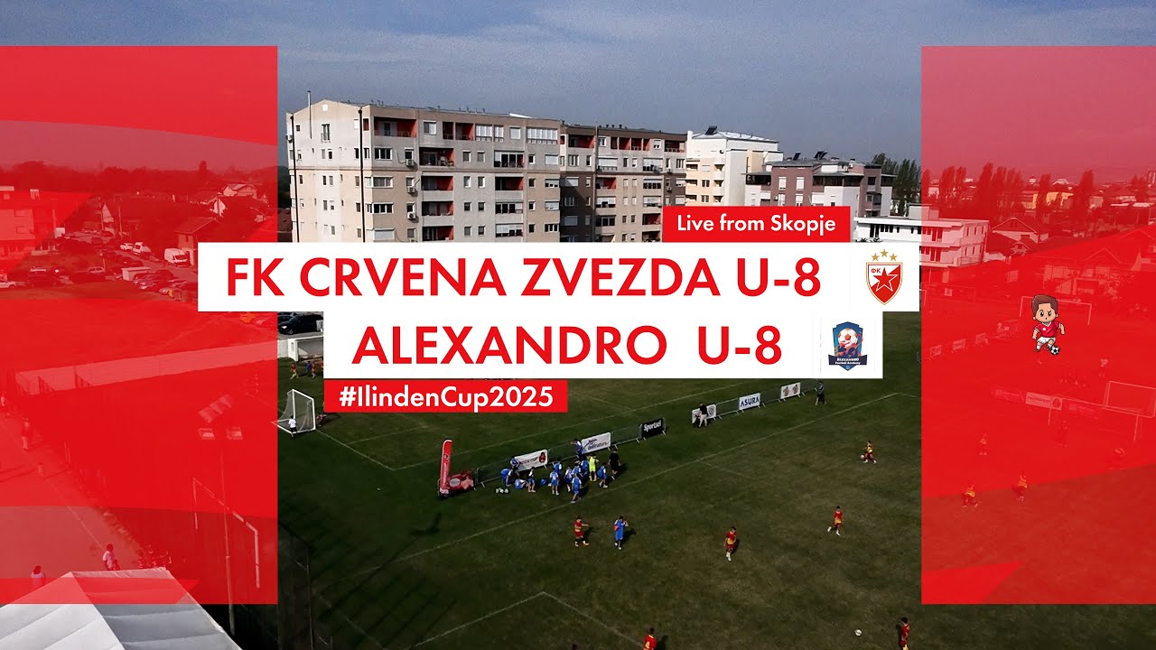 FK CRVENA ZVEZDA (U-8) VS ALEXANDRO (U-8) - (ILINDEN CUP 2025, SKOPJE, 12.09.2025.)