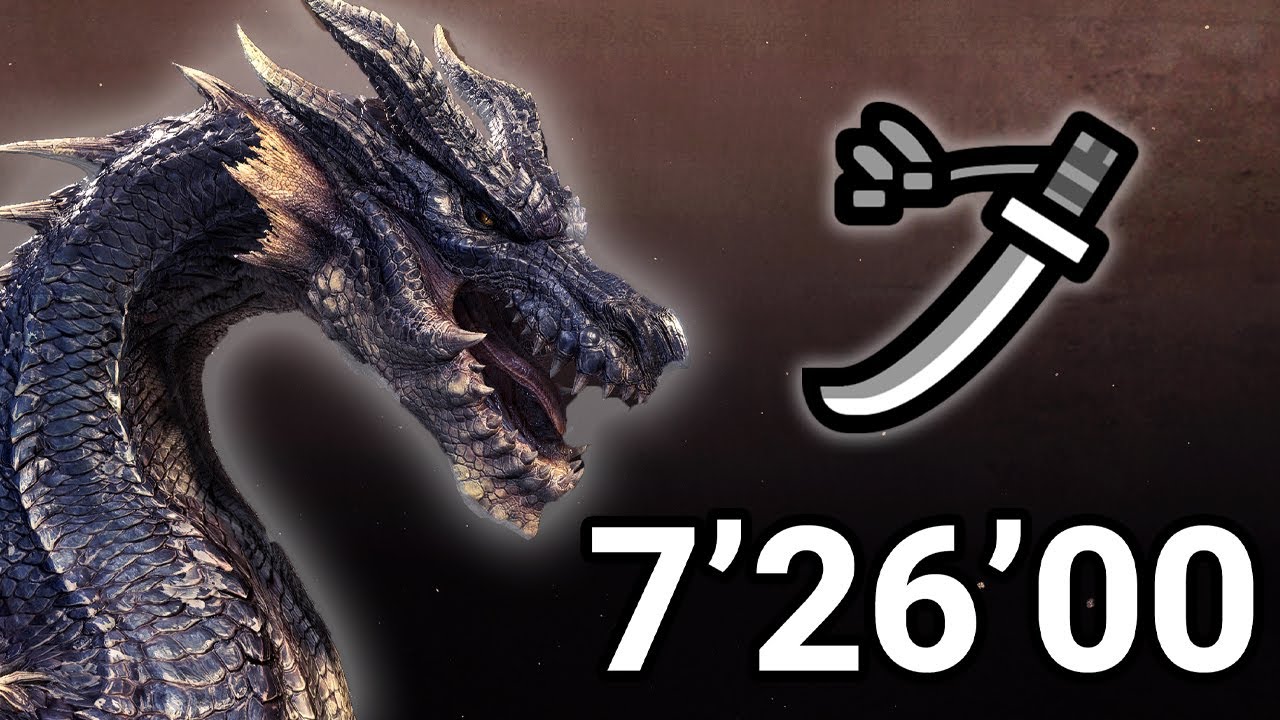 Fatalis Longsword Solo 7'26 (Heroics) | MHW Iceborne PC