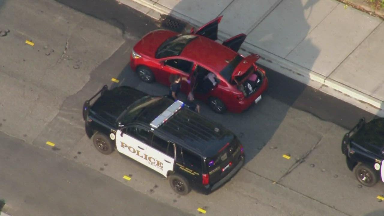 Two suspects arrested for allegedly targeting Renton police officer in shooting