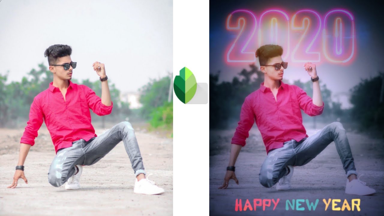 Snapseed Happy New Year 2020 Photo Editing | Snapseed best tricks ||  Snapseed Dark Tone Effect
