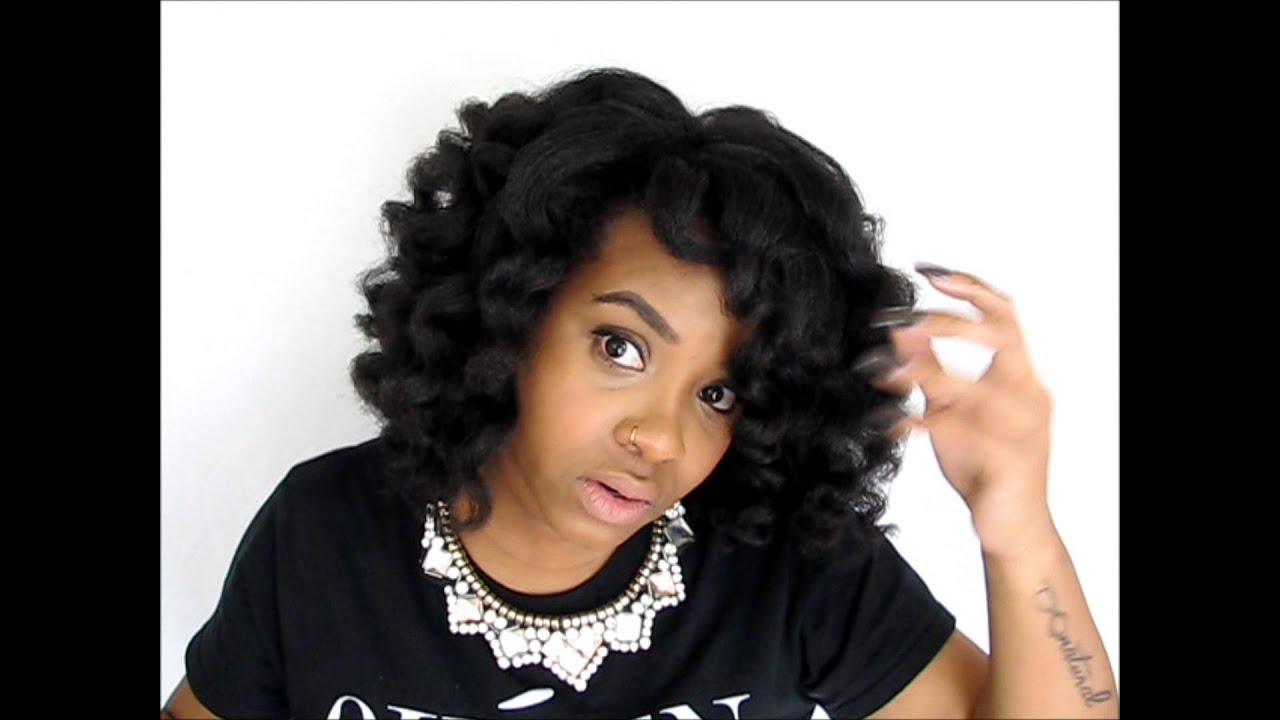 NATURAL HAIR | BLOW OUT AND WAND CURLS PART TWO