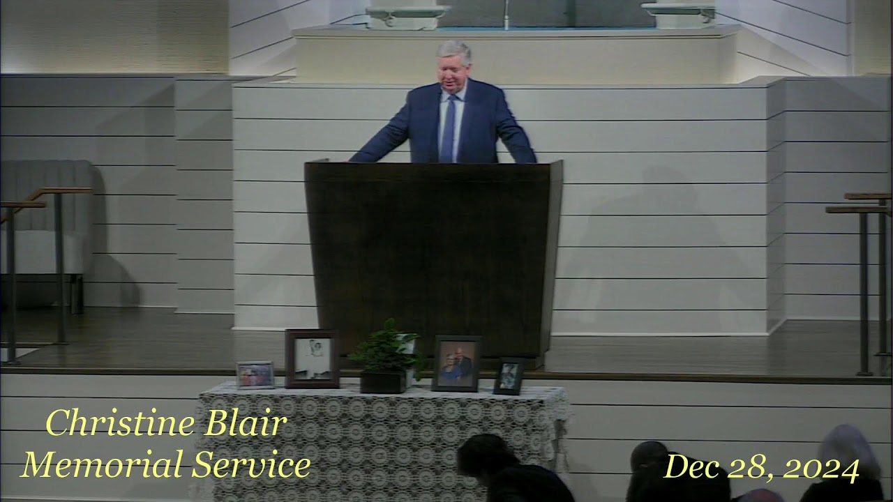 Christine Blair Memorial Service - Dec 28, 2024