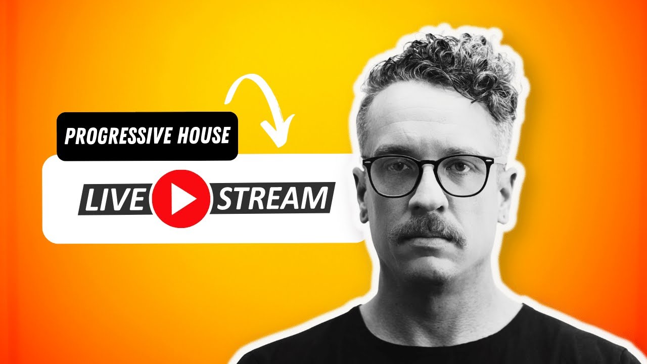 🔴Progressive House Studio Mix - Live Webcam  Stream