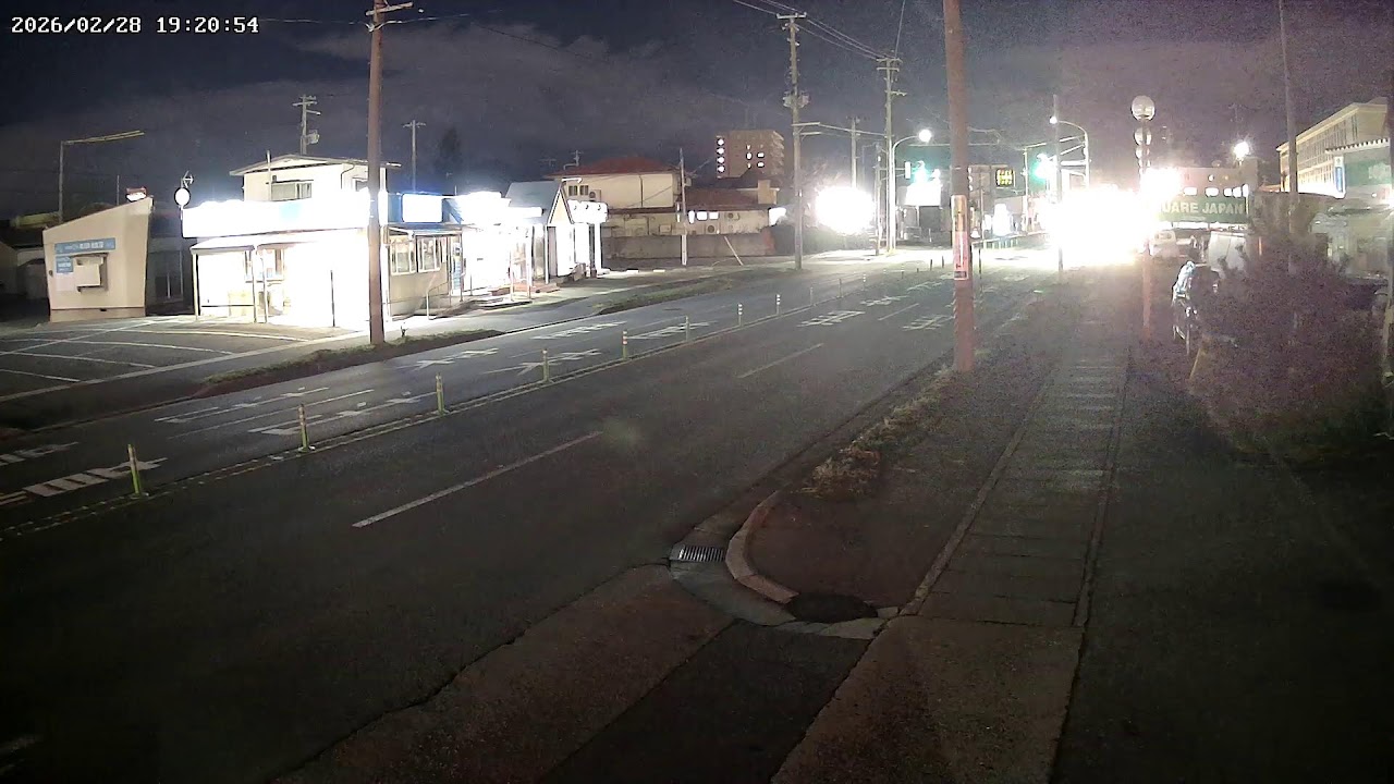 山形県山形市南館大通りライブカメラ Yamagata Yamagatashi Live camera.world.cam