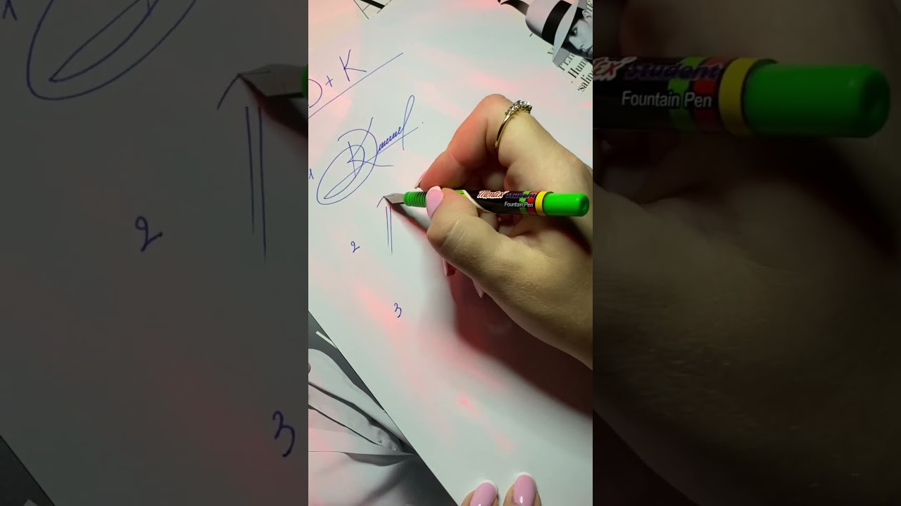Letter DK Signature ideas ❤️