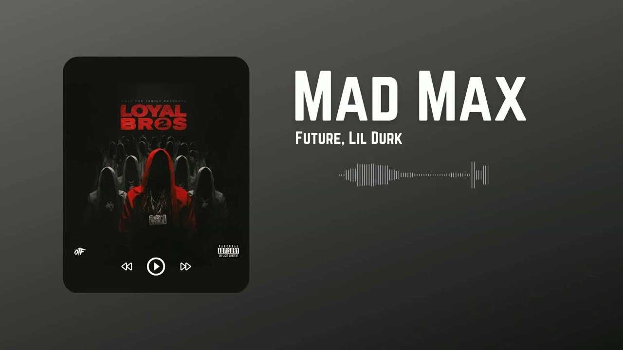 Lil Durk & Future - Mad Max (Vocals Only) ACAPELLA