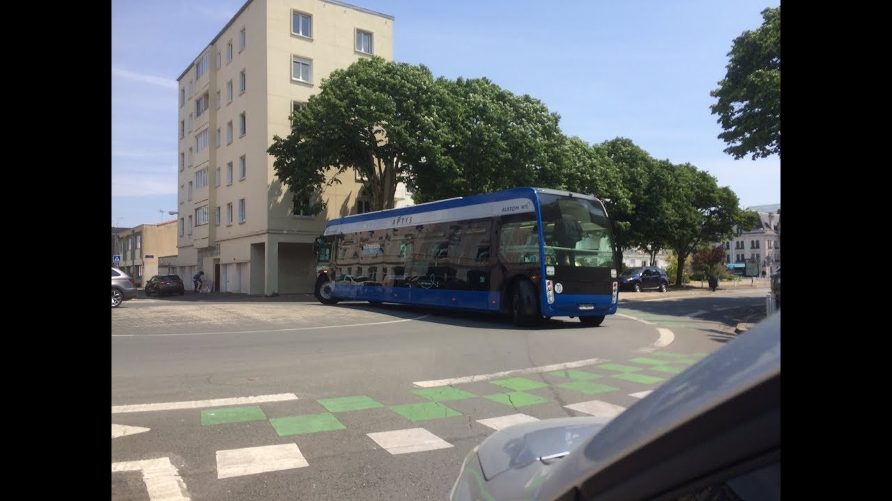 Bus 100% &eacute;lectrique La Rochelle