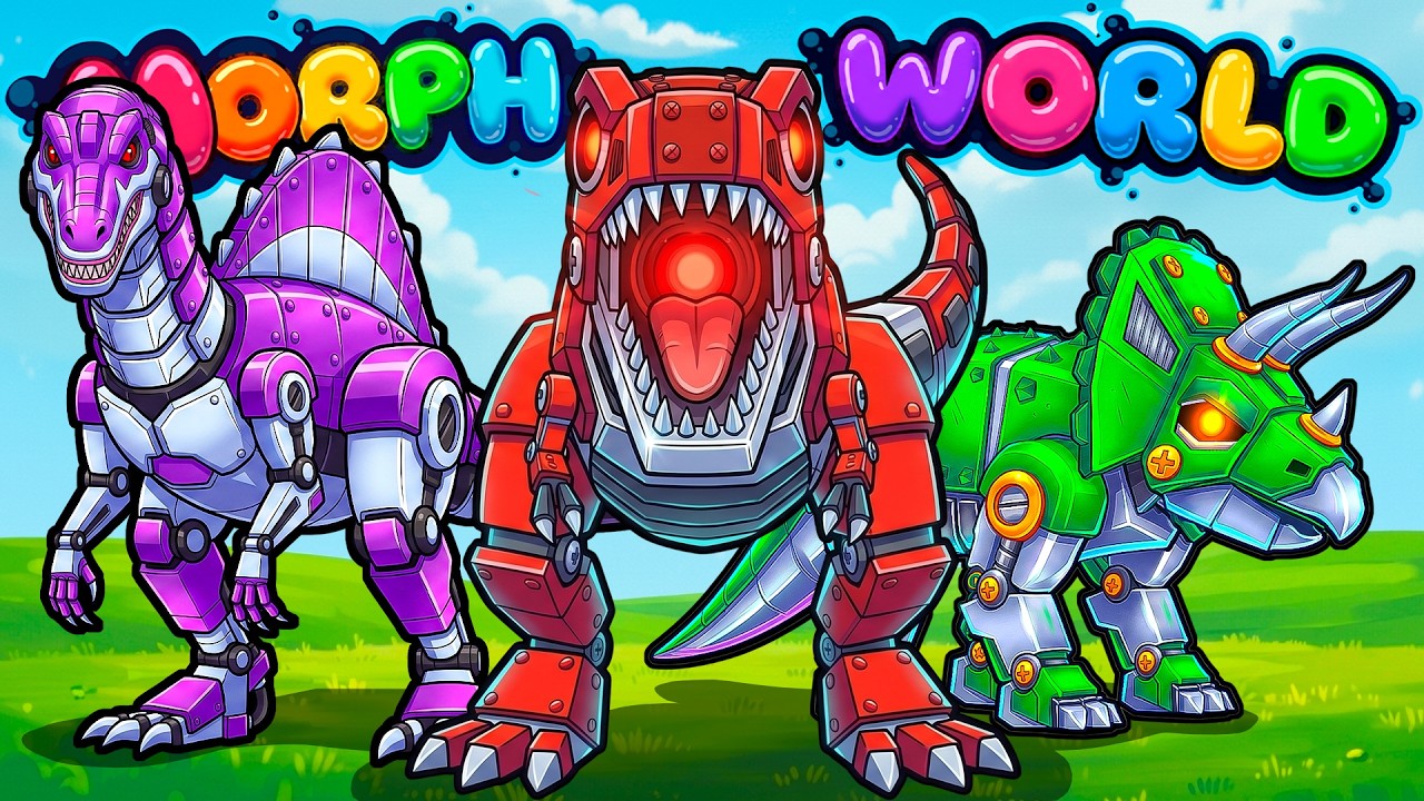 MORPH WORLDS SECRET CYBORG DINOSAUR UPDATE!