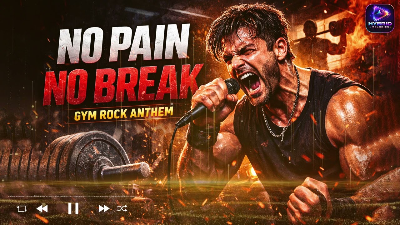 NO PAIN NO BREAK | Ultimate Motivational Rap Anthem 2026 💪🔥| Hybrid Melodies