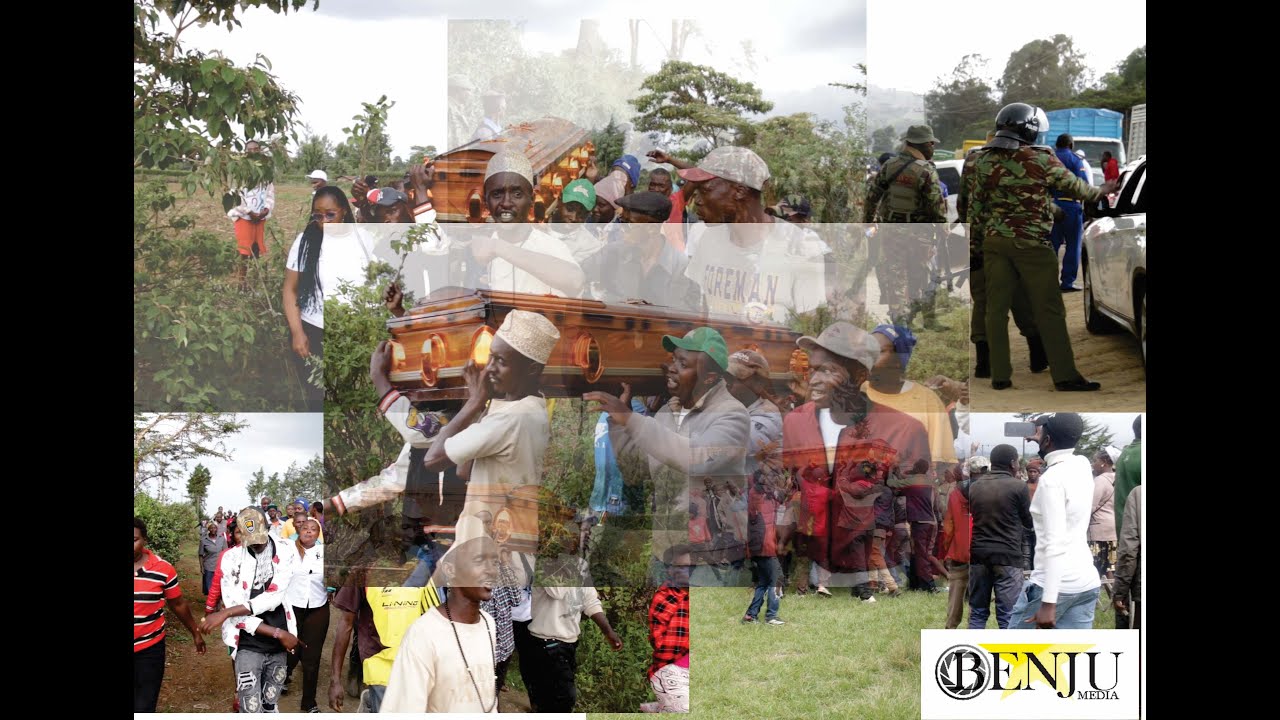 DENNIS KIPROTICH's BURIAL IN MAU NAROK NAKURU