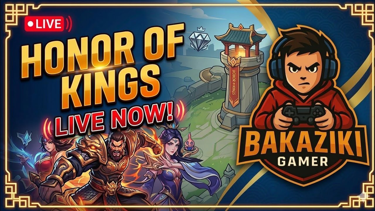 HOK Global Push: Road to Grandmaster! 👑 | 🔴 LIVE | BAKAZIKI GAMER