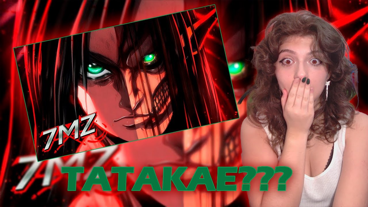 ELE REALMENTE M@T0U GERAL??? | REACT Eren (Attack on Titan) - AO SOM DO ESTRONDO | 7 Minutoz