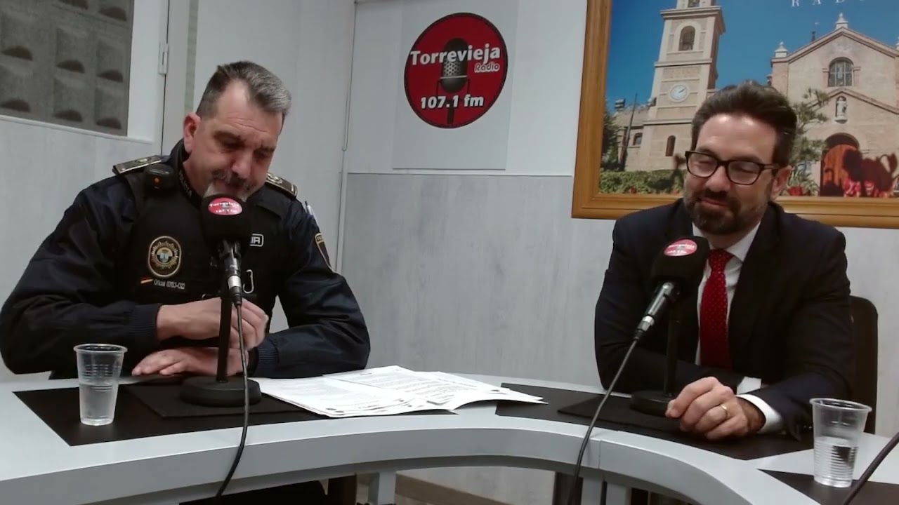 ENTREVISTA FEDERICO ALARCÓN CONCEJAL DE SEGURIDAD Y DÁMASO BRAVO POLICIA LOCAL 09 02 26