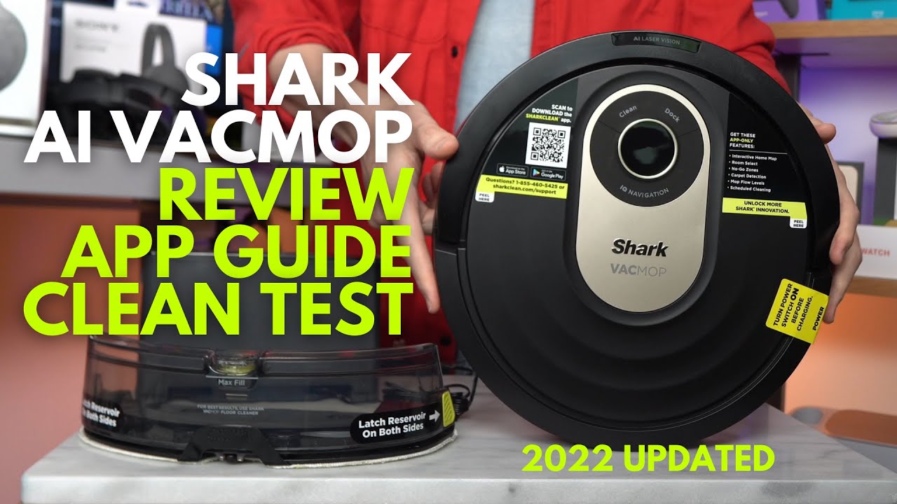 Shark AI VACMOP RV2001WD - Vac Good, Mop Great // Unboxing & Review
