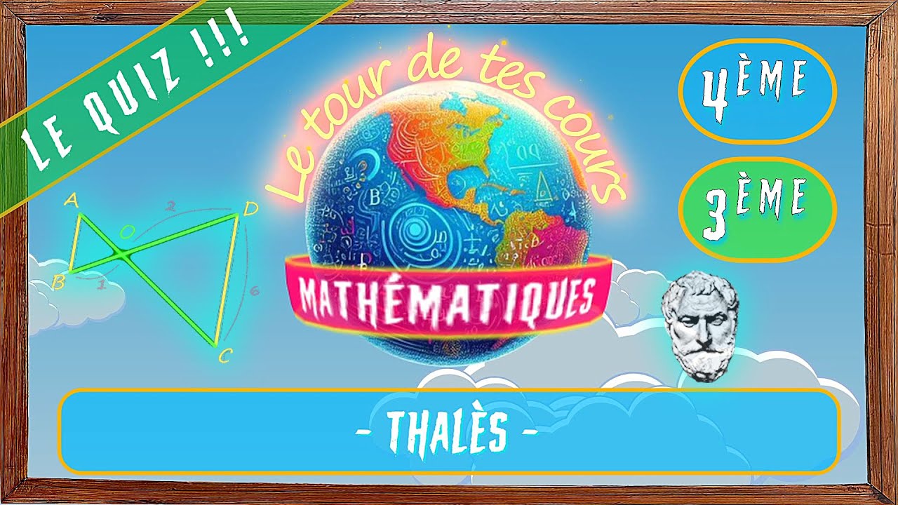 🏆Quiz spécial Thalès: teste tes connaissances ! ✅