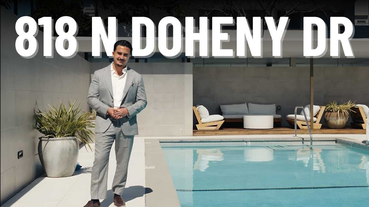 Inside DOHENY PLAZA: Luxury Living at 818 N DOHENY DR, WEST HOLLYWOOD