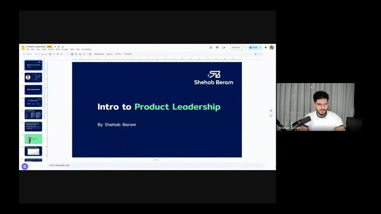Product Leadership Is Not Just a Bigger PM Job - Prdkt+ Webinar - Lead Product Manager Shehab Beram