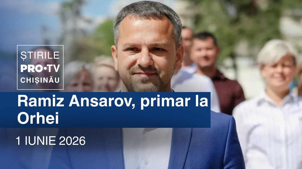 Știrile PRO TV (ORA 13:00) | RAMIZ ANSAROV, PRIMAR LA ORHEI | Moldova