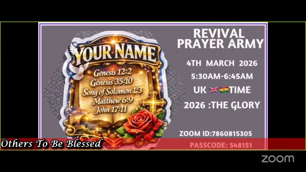 REVIVAL PRAYER ARMY