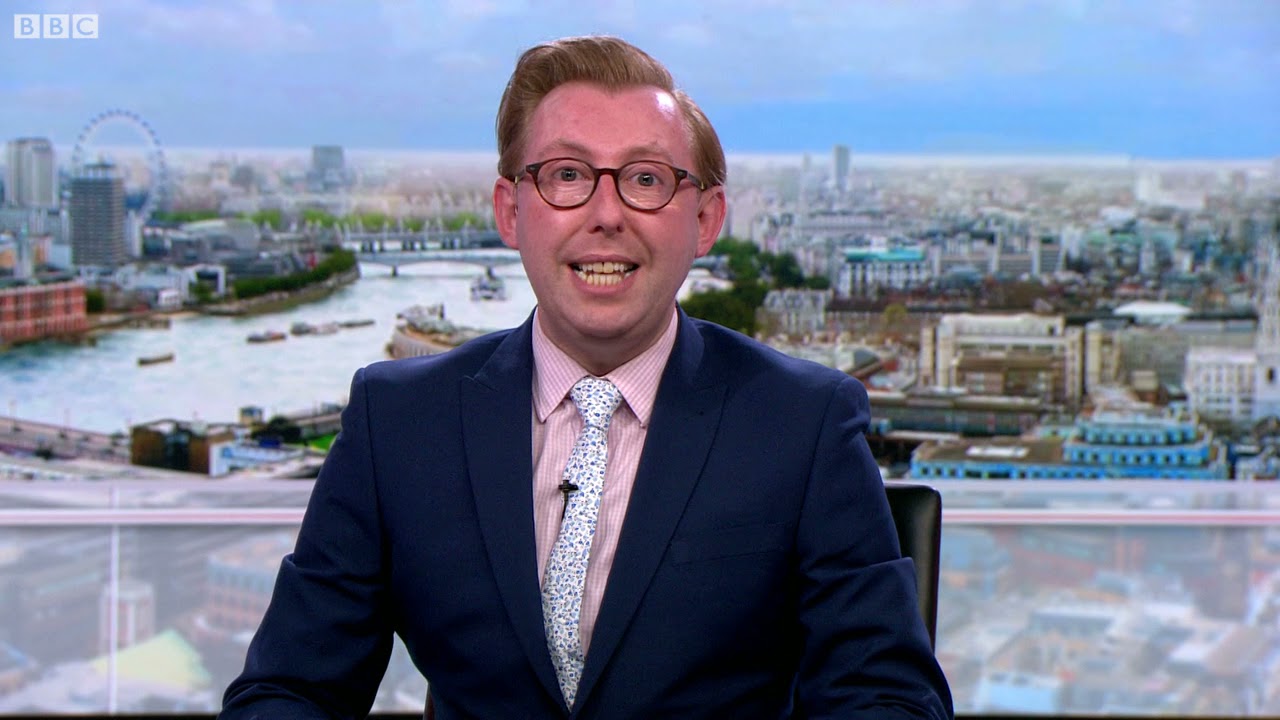 BBC reporter Thomas Magill latest live showreel
