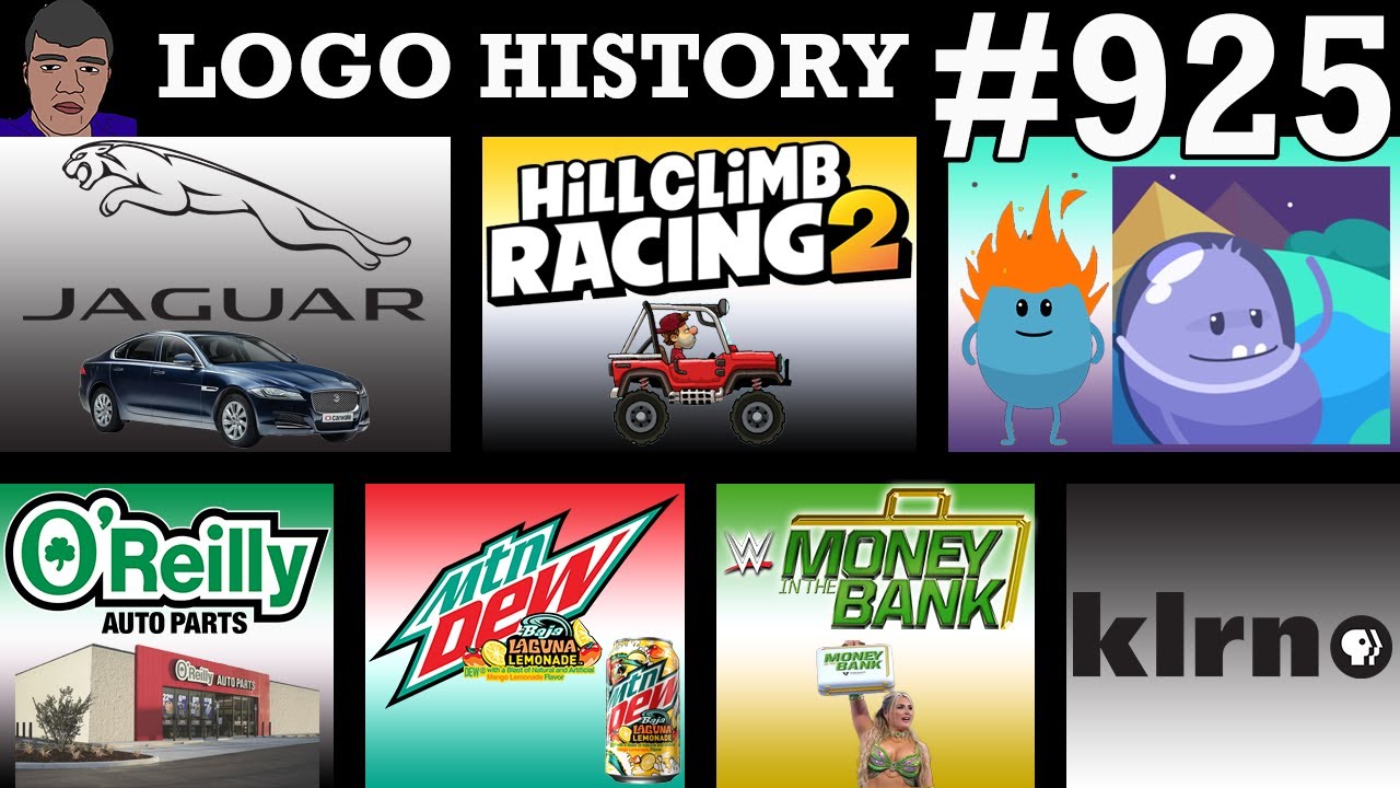 LOGO HISTORY #925 - Jaguar, O'Reilly Auto Parts, Hill Climb Racing 2 & More...