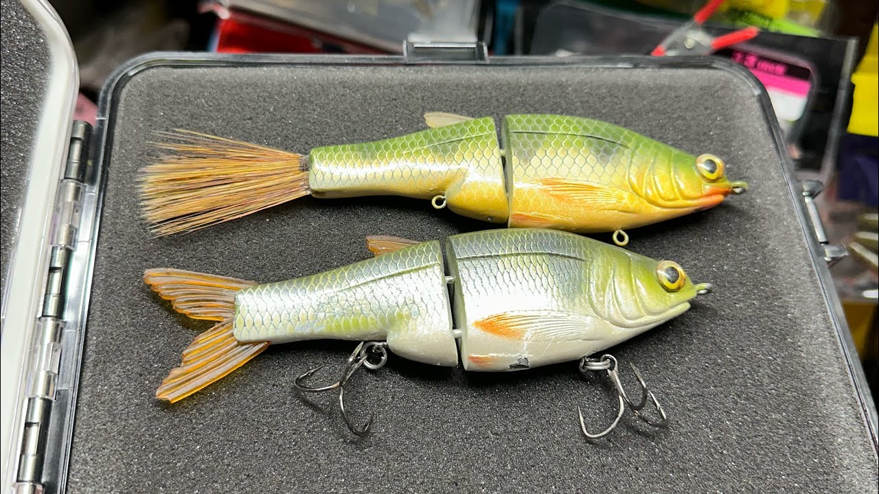 How to make BRUSH swimbait tails