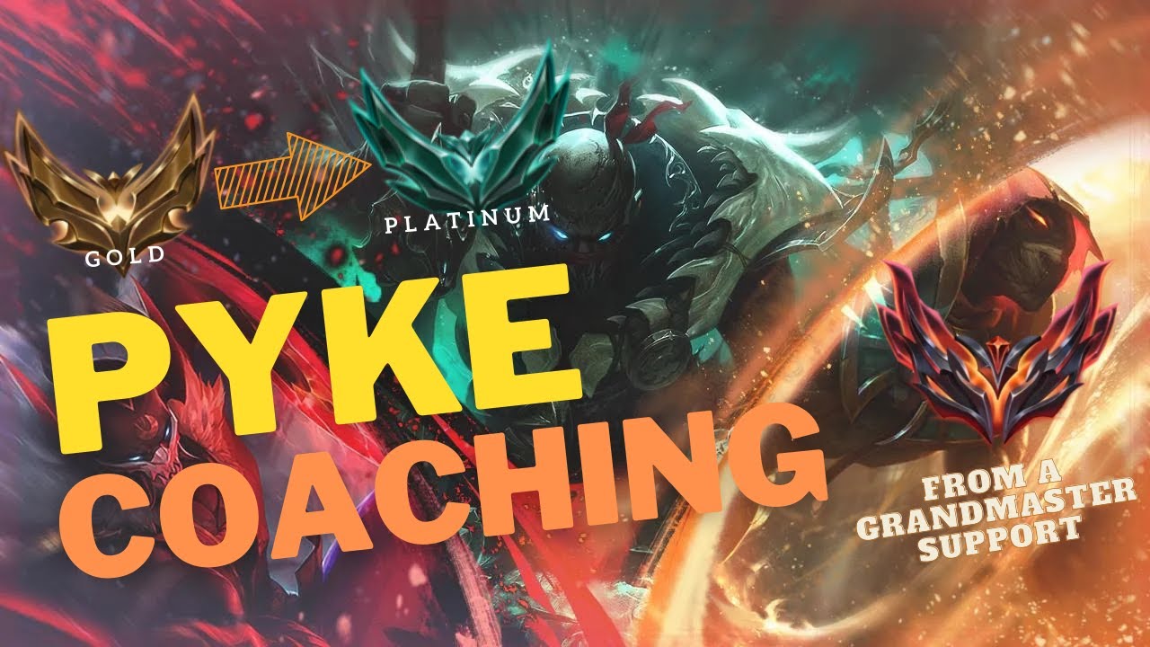 PYKE CAN CARRY YOU OUT OF LOW ELO | Gold Pyke Coached By Grandmaster Support