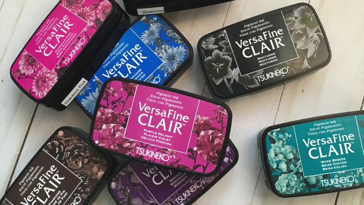 Introducing VersaFine Clair - new ink from Tsukineko and Imagine