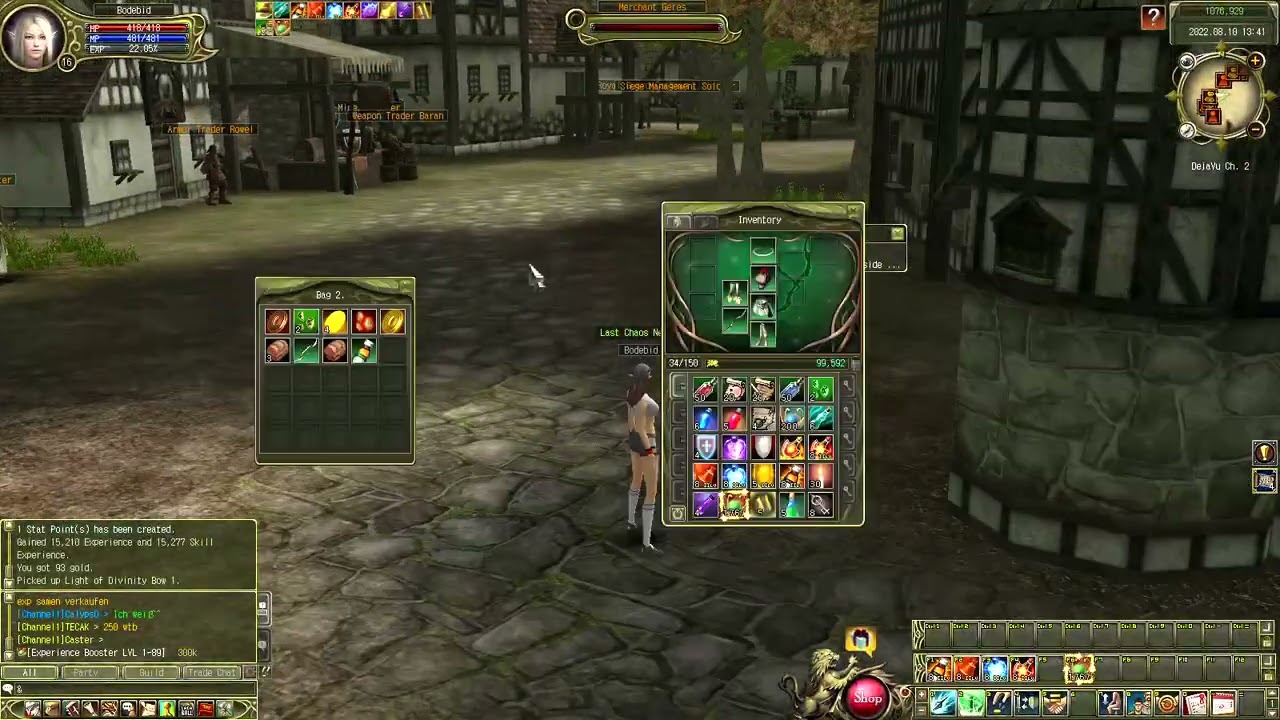 DejaVu Last Chaos Heilerin
