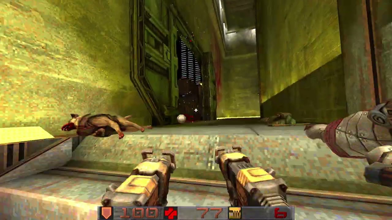 Quake Brutalist Jam lll - Gameplay (Spaceport Anomaly )