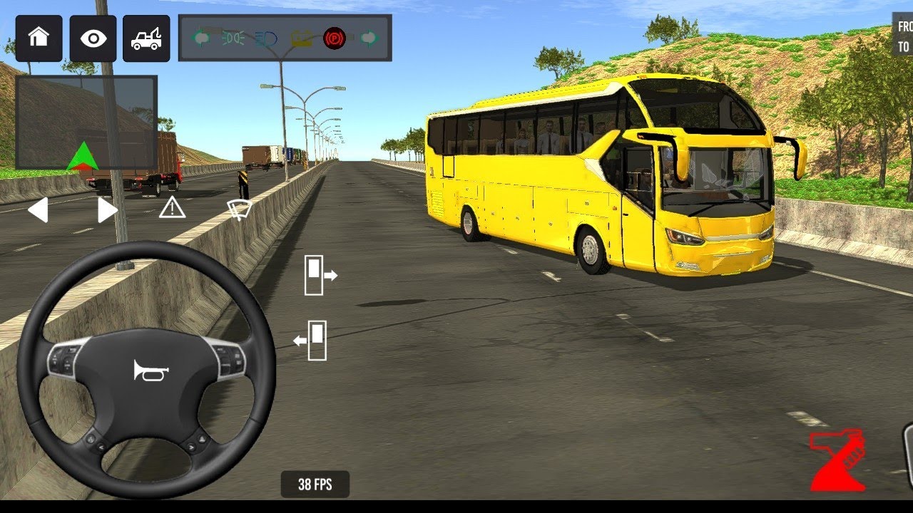 😭 Dangerous Hill Road Crash | 😱 Bus Hanging Over Cliff | 🔥 Bus Simulator India #simulator #gameplay