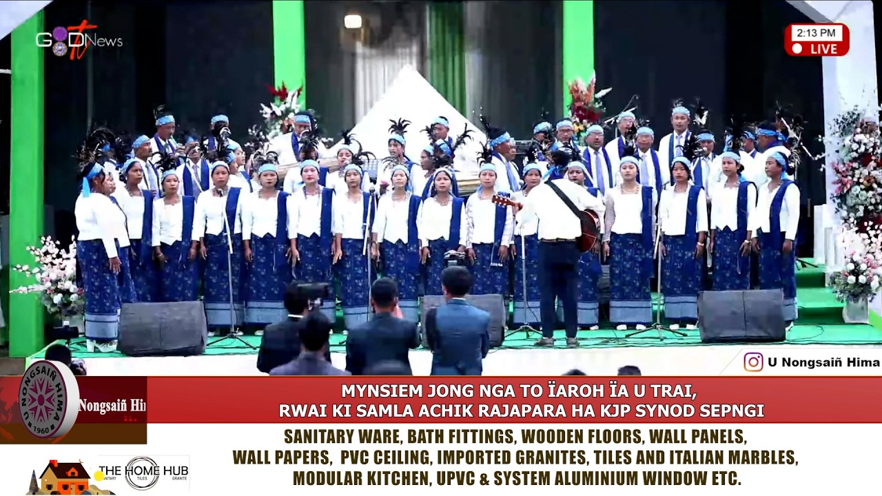 MYNSIEM JONG NGA TO ÏAROH ÏA U TRAI, RWAI KI SAMLA ACHIK RAJAPARA HA KJP SYNOD SEPNGI