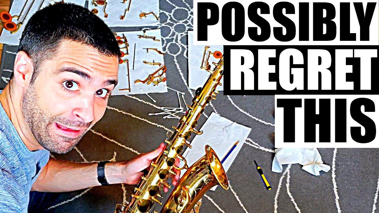 Disassembling A Sax | Deep Clean Part 1