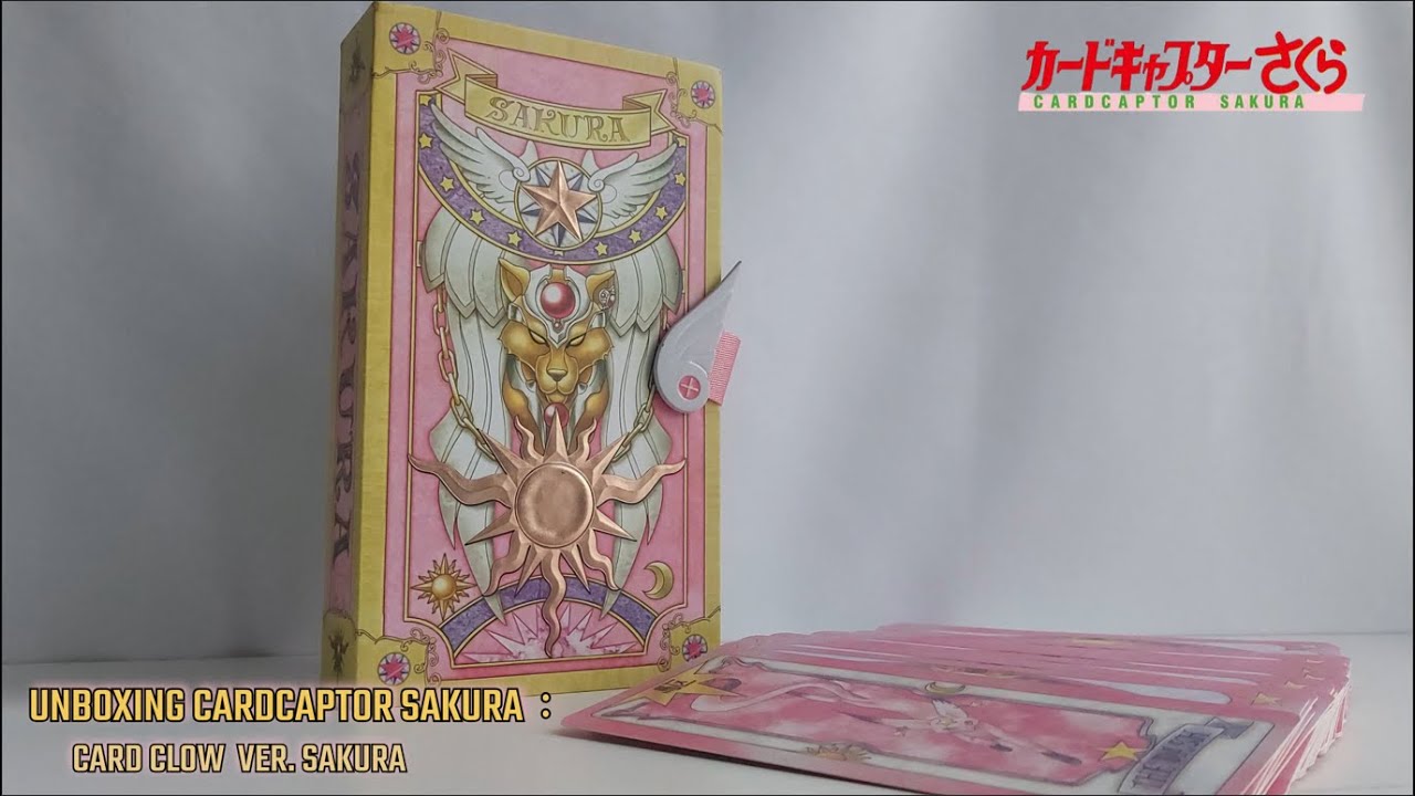 UNBOXING CARDCAPTOR SAKURA - CLOW CARD VER. SAKURA