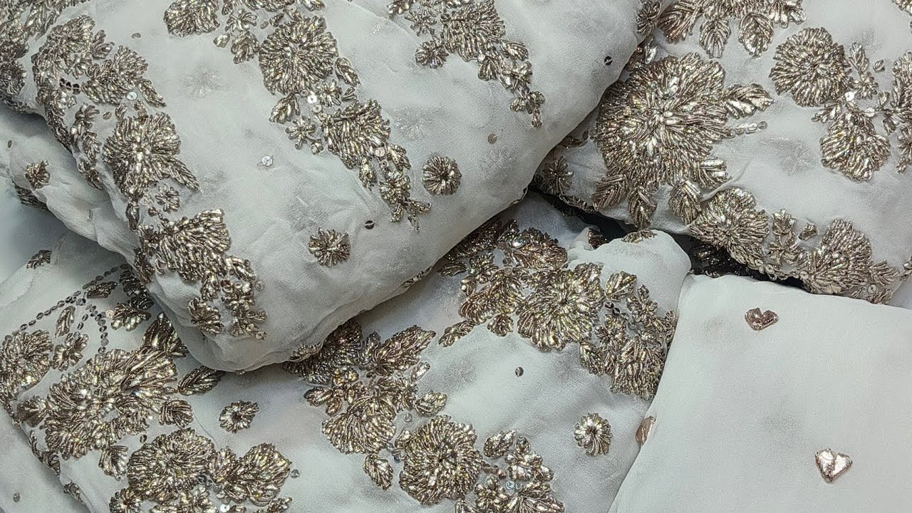 Luxury Marori Gotta Wedding Collection | Gotta suit Handcrafted Elegance on Dyeable Pure Indian Grip