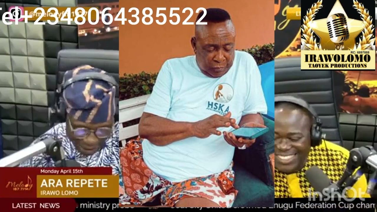 Asiri nla larin late Dr Sikiru Ayinde Barrister and General kolingtion Ayinla & Babawonyo.