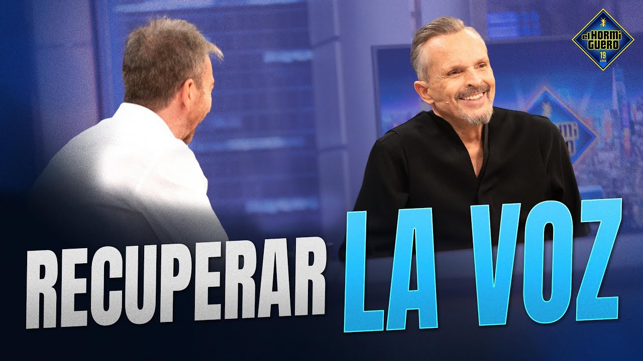 Miguel Bosé revela lo que tuvo que hacer para recuperar su voz - El Hormiguero
