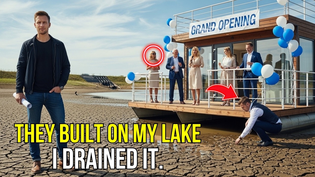 HOA Opened a Floating Restaurant on My Private Lake — So I Drained It Hours Before Launch