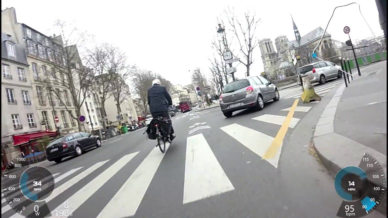 Garmin VIRB X/XE Multi-Cam View Example While Cycling