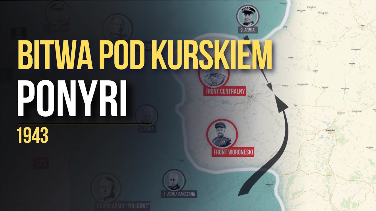 Bitwa pod Kurskiem. Walki pod Ponyri 5–12 lipca 1943 roku
