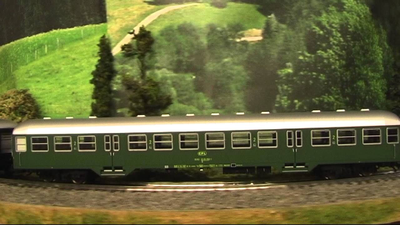 Modellbahn-Neuheiten (437) Märklin 43813 Wagenset CFL