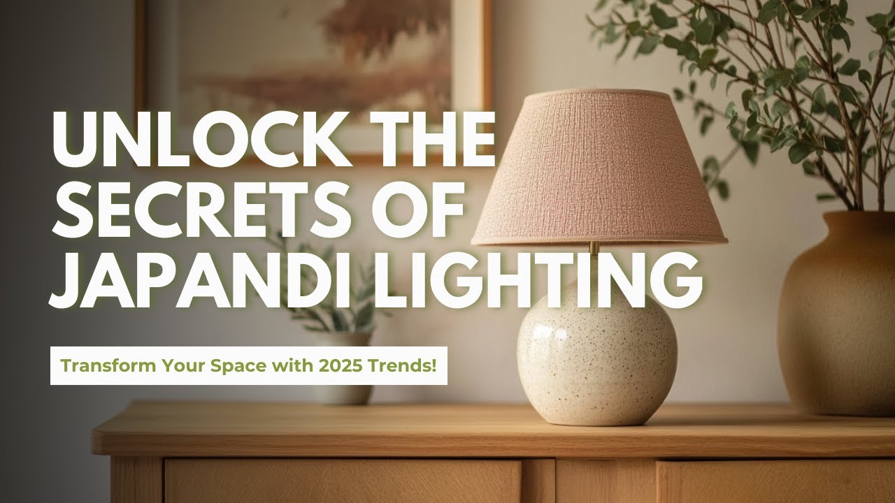 Japandi Lighting Ideas for Small Spaces: Eastern Home Design Inspiration