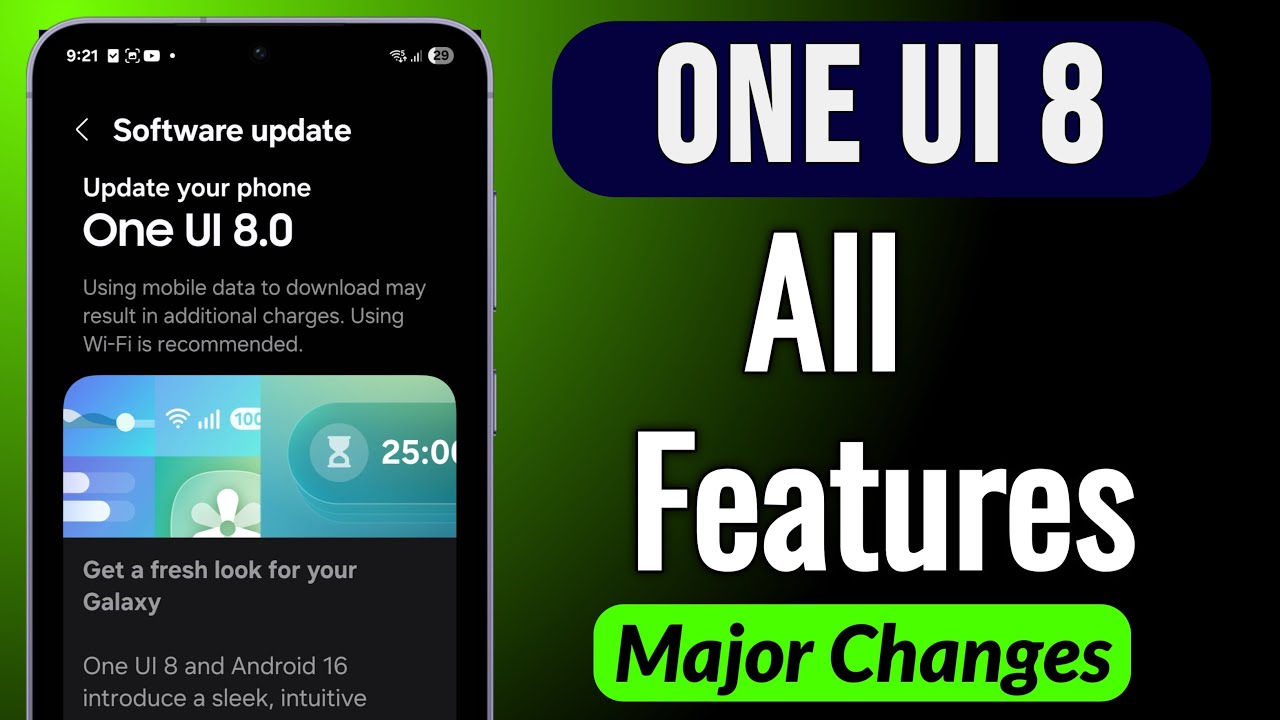 All Features Major Changes: One UI 8 (Android 16) Update for Samsung