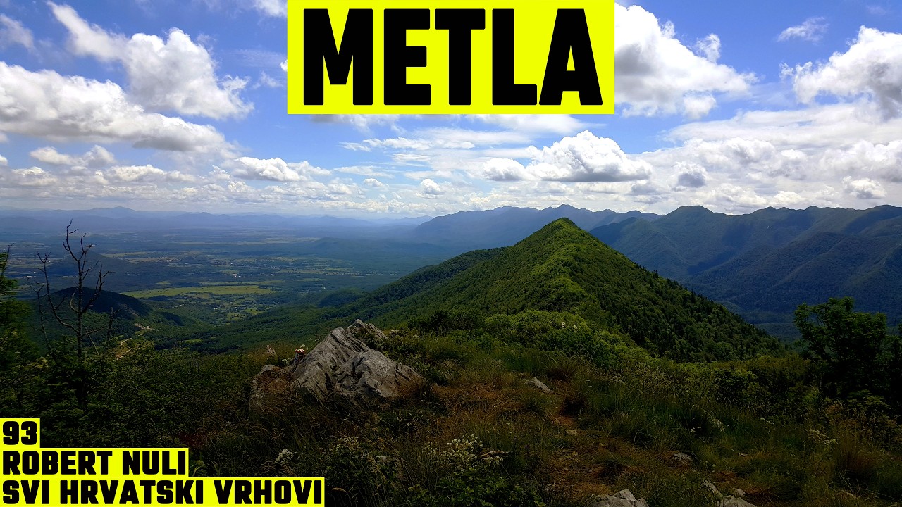 Metla, Velebit, 1288m - planinarenje [93. VRH iz serijala SVI HRVATSKI VRHOVI] 4K