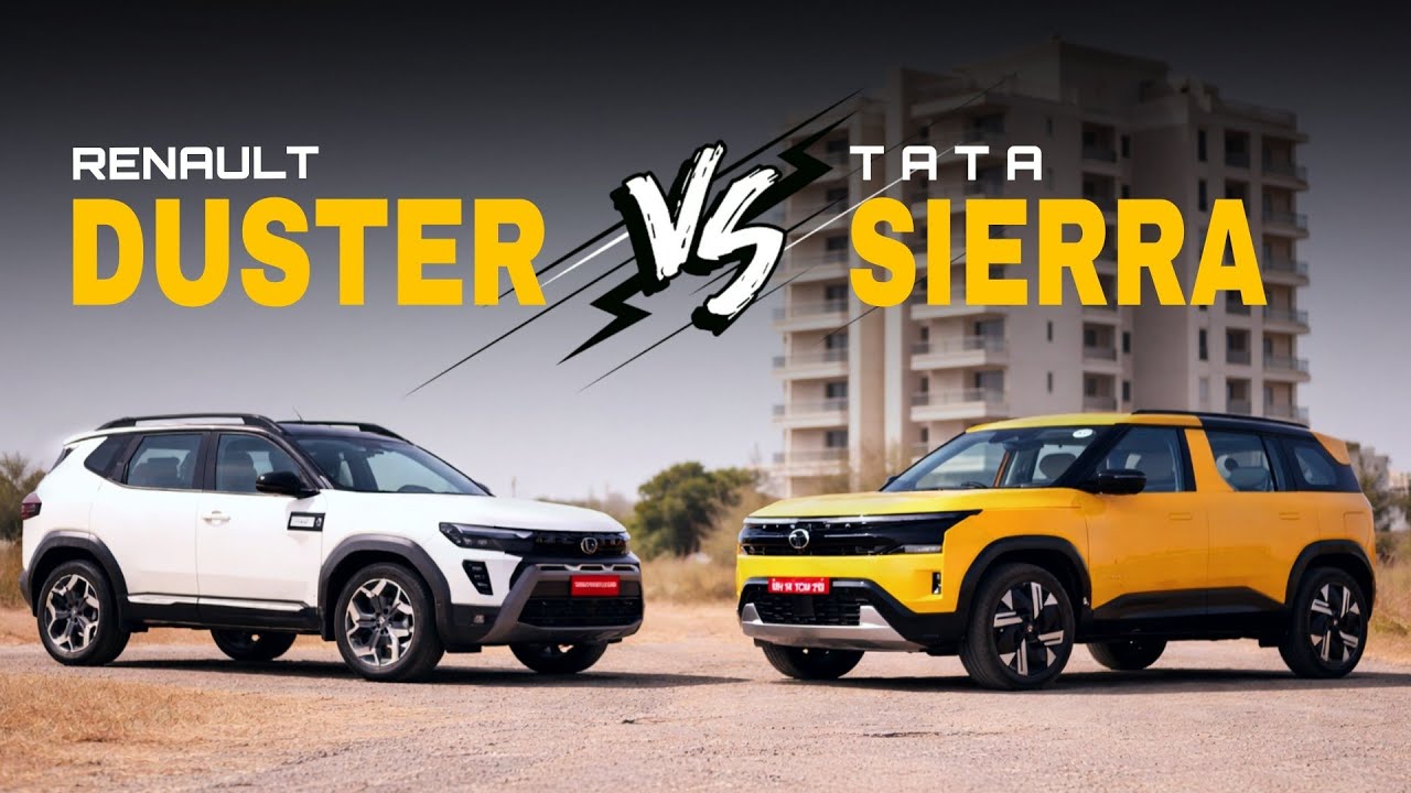New Renault Duster vs Tata Sierra | Best SUV Under 20 Lakh