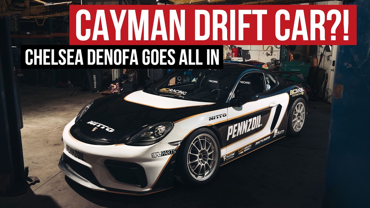 Chelsea Denofa's 718 Cayman Is The Perfect Drift Porsche We've Been Dreaming of
